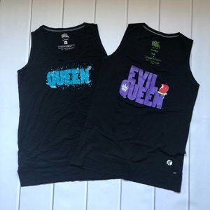LOT of (2) Raw Threads Disney Tank Tops